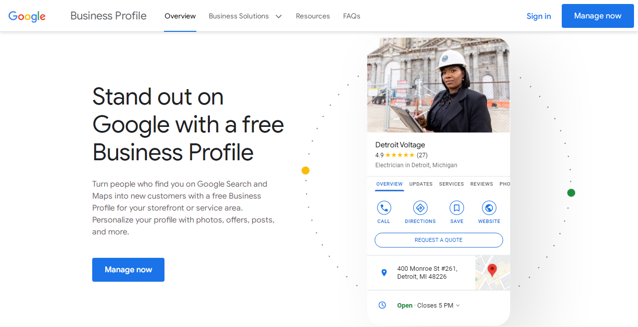 Google my business Profile