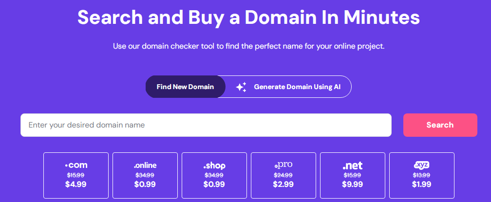 FireShot Capture 1006 Domain Name Search – Check and Buy a Domain In Minutes www.hostinger.com