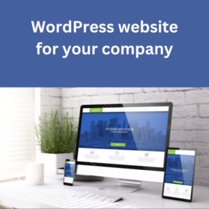 WordPress website for your company