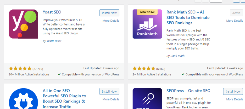 WordPress plugins