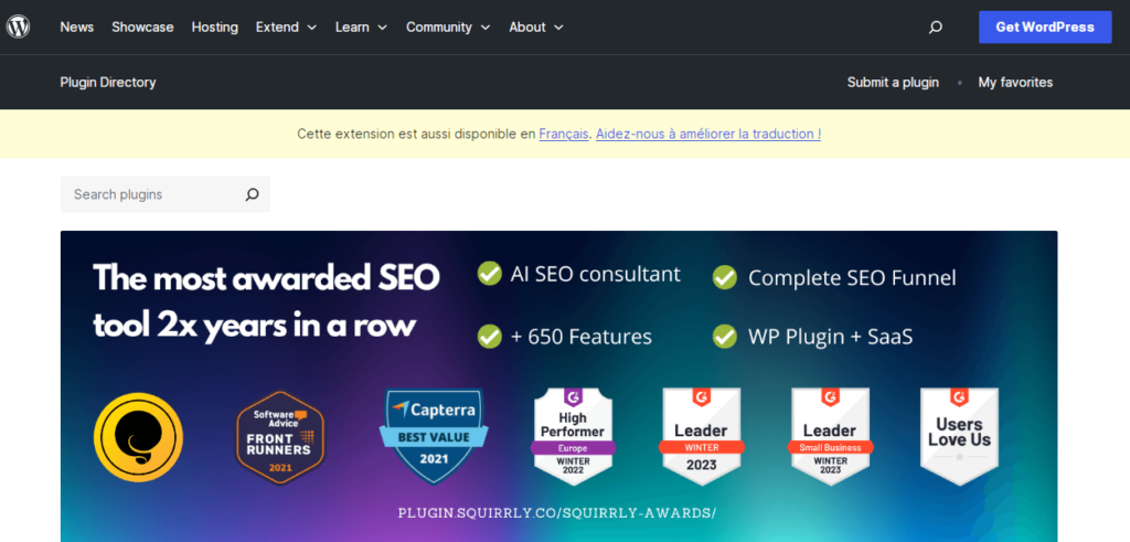 WordPress SEO plugins